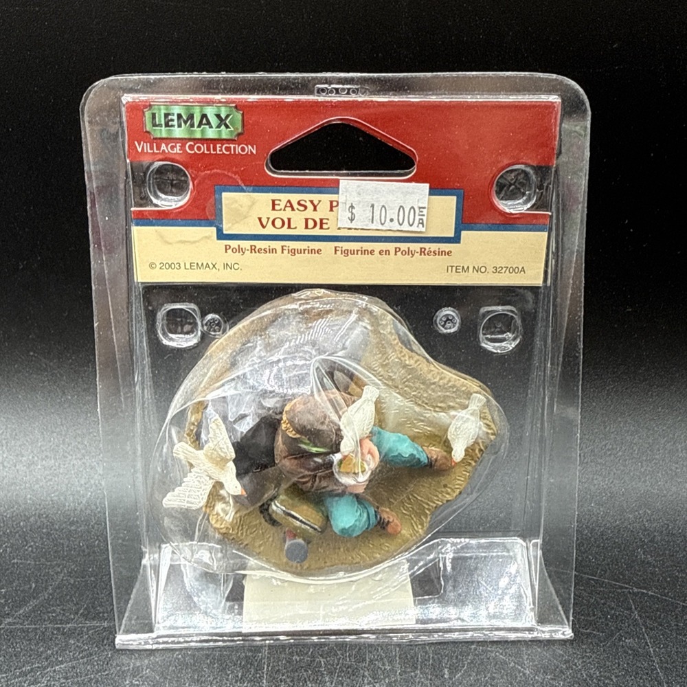 NEW Lemax Easy Pickins Town Village‎ Christmas #32700A 2003 Bird Seagull Beach